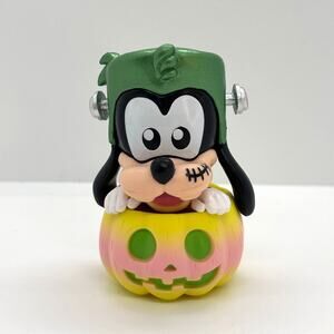 Disney x Cosbi Mickey & Friends LTD Pumpkin Goofy Frankenstein Mini Figure, New